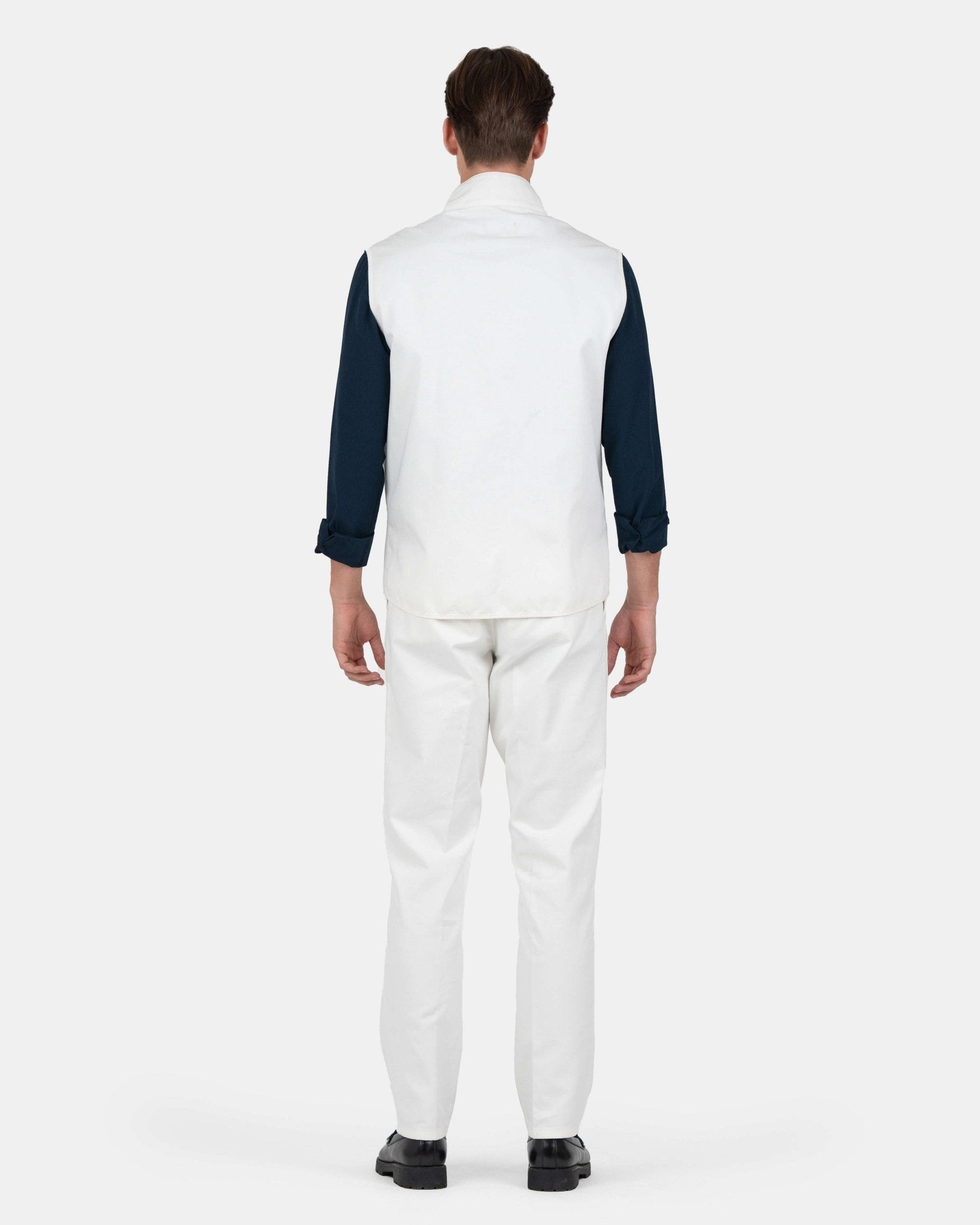 Zip Up Vest Hvid | Skagen - clothing.dk